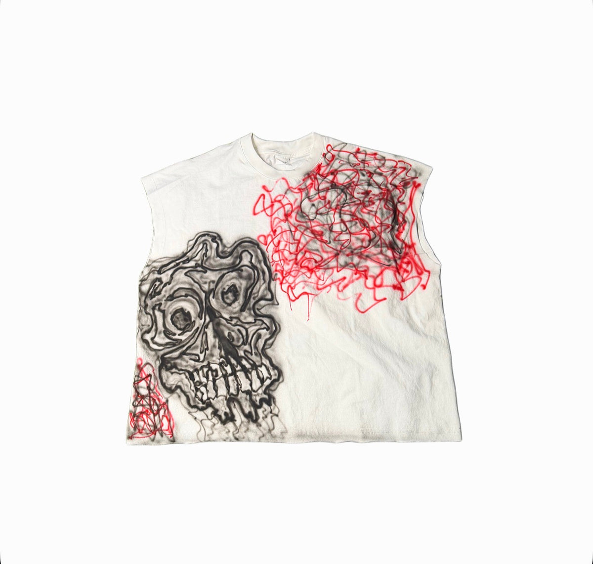 ATO Skeleton Cut-Sleeve Tee