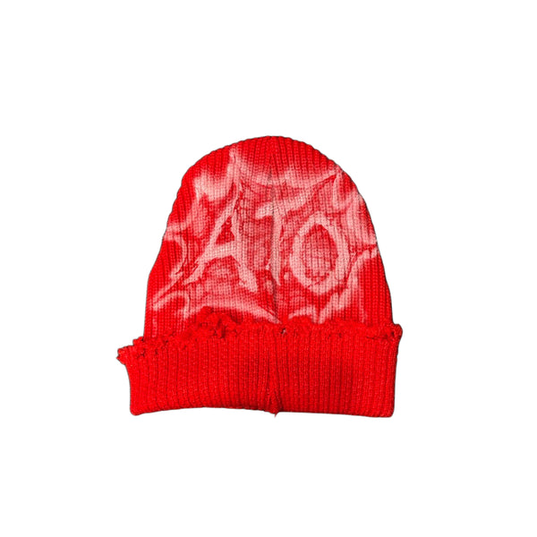 ATO Spider-Man Red Airbrushed Beanie