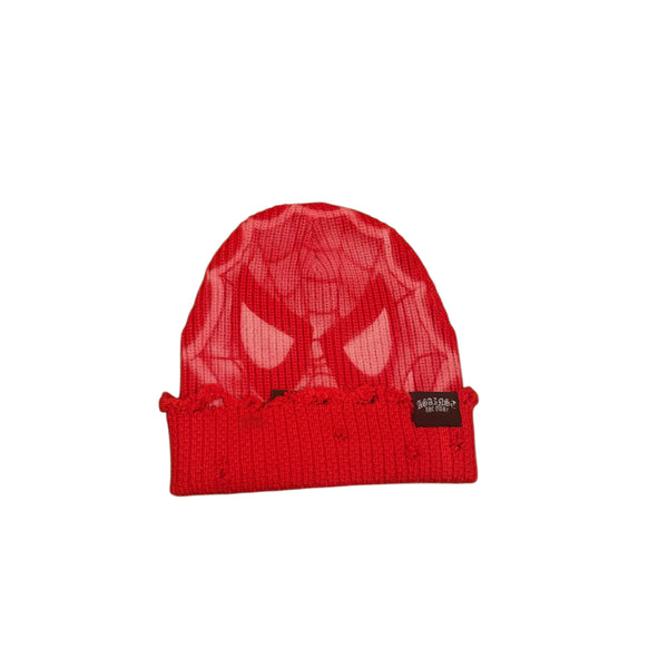 ATO Spider-Man Red Distressed Beanie
